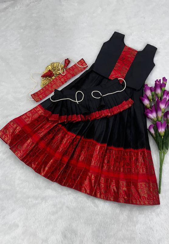 3 STYLE KIDS LAHENGA silk Kids apparel wholesale market in Kolkata